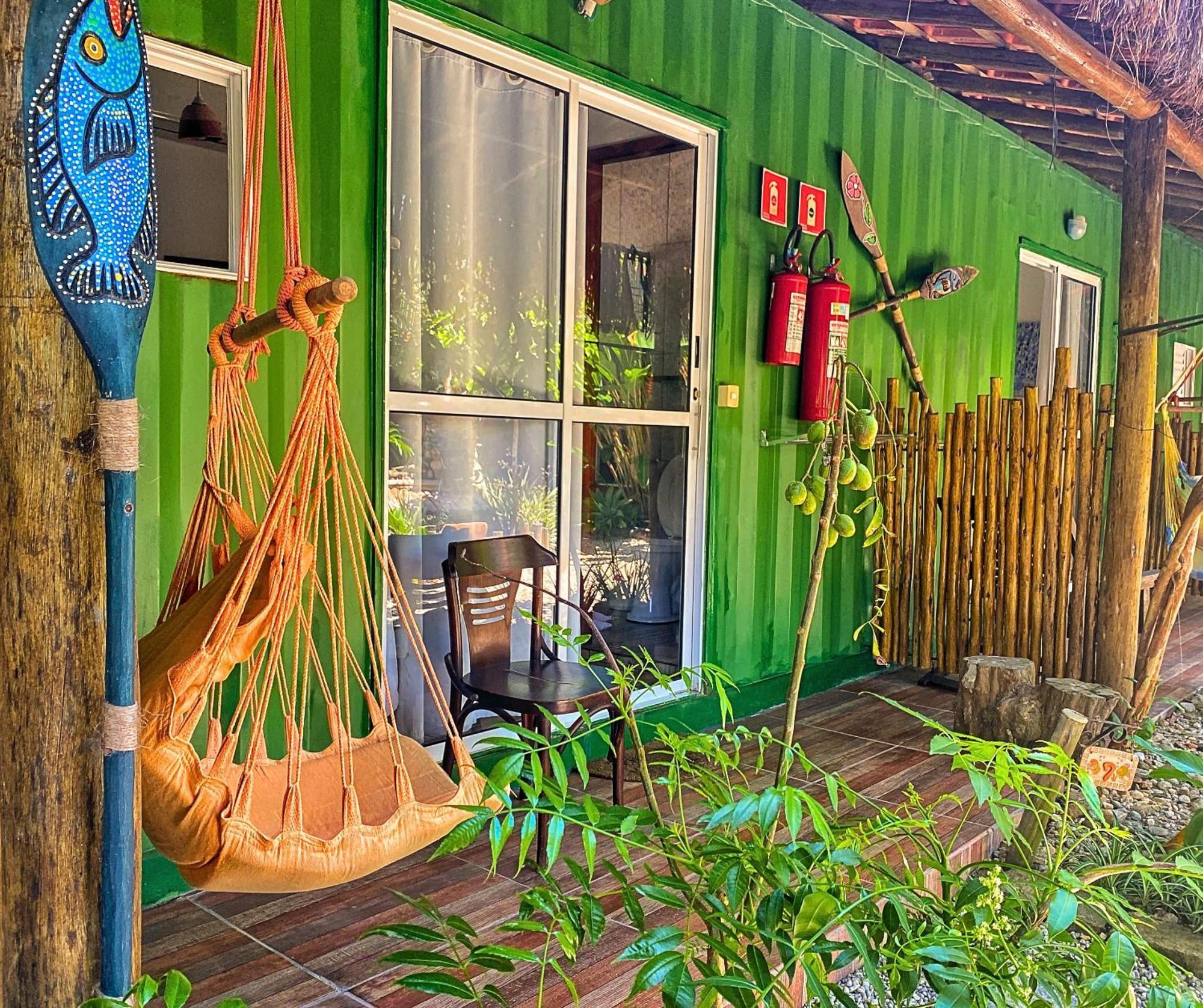 Pousada Papaya Container Ubatuba Exteriör bild